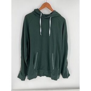 Gymshark Mens XXL Dark Green Hoodie Long Sleeve Pocket‎ Athletic Casual
